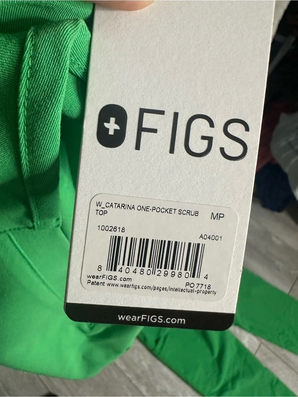 NWT Figs High Waist Yola Sm Pants Med Catarina Top Emerald Scrubs Set Petite
